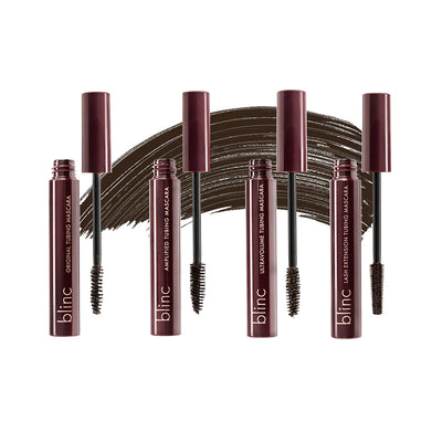 TUBING™ Mascara Set: Dark Brown (4 full-size)